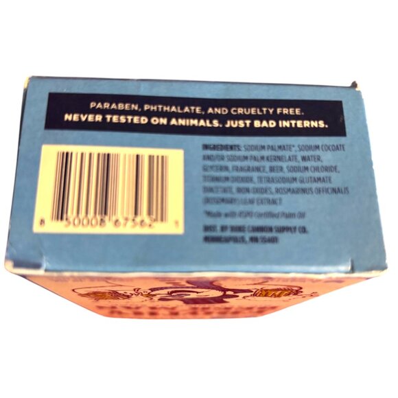 Duke Cannon Frothy The Beer Man Soap 10 Ounce Bar Sandalwood Scent - USA - Picture 5 of 7